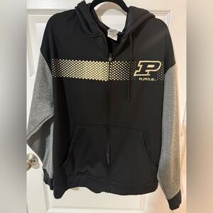 Pro Edge Black and Gray Hoodie